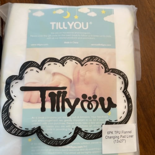 Tillyou Changing Pad liners
