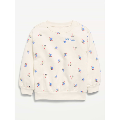 Long-Sleeve Logo-Graphic Sweatshirt for Toddler Girls