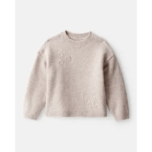 Toddler Girl Floral Long-Sleeve Sweater - Cream - OshKosh B'gosh | Carter's