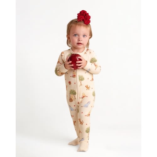 Orchard Friends Zip Romper
