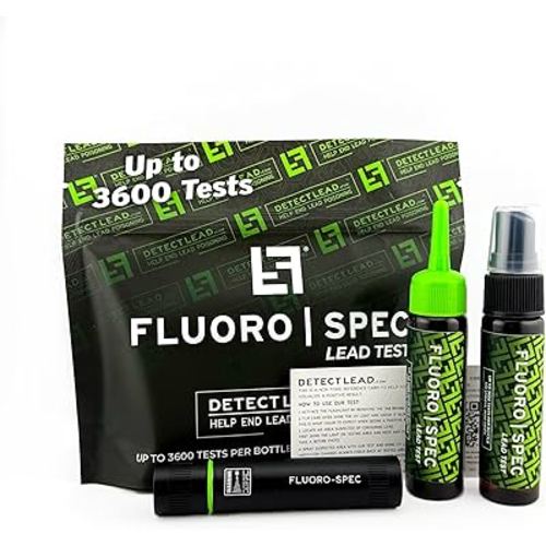 Fluoro-SPEC Instant Lead Test | Up to 3600 Uses| Lead Test Kit for Paint, Ceramics & More | Easy to Use, Accurate Results| Test All Your Stuff | Make Your Home Lead Safe | Home Lead Test Kit