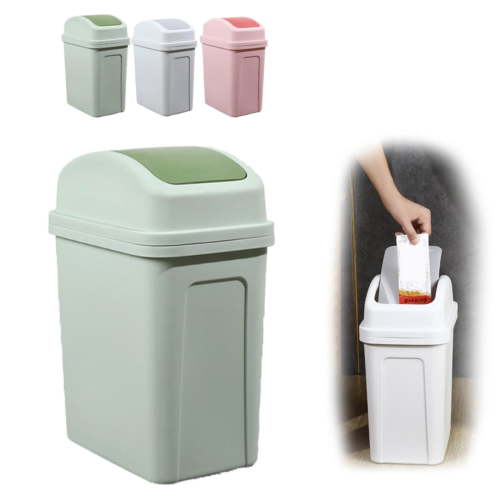 4.5 Gallon Can with Swing Lid, Swing Top Can (Green)