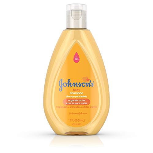 Johnson's Baby Shampoo with Gentle Tear Free Formula, Travel Size, 1.7 fl. oz