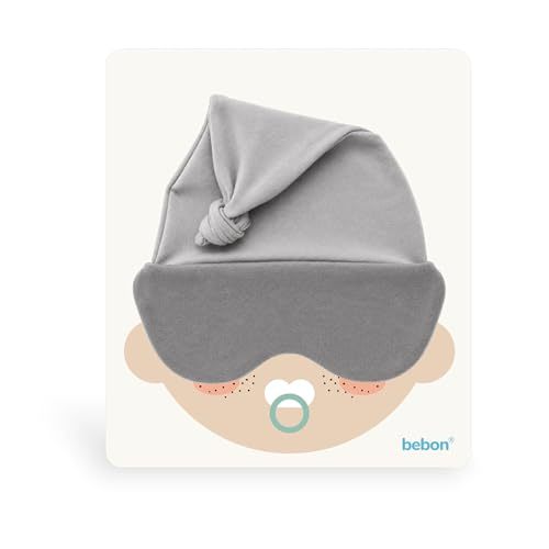 Baby Sleep Mask & Soft Eye Shade – Newborn, Sun Hat & Beanie – Travel & Baby Gifts