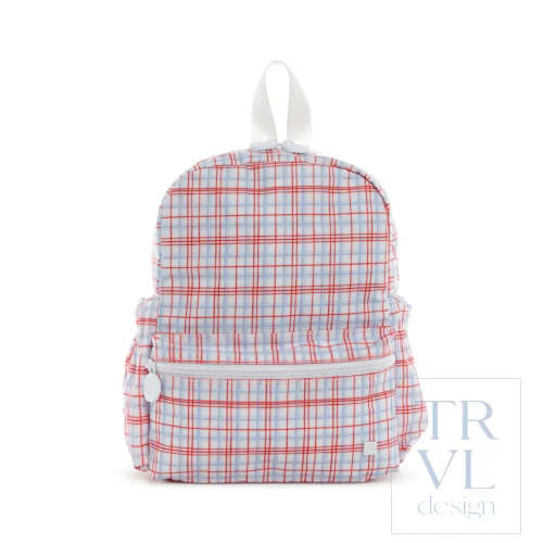 Mini Backer - Classic Plaid Red