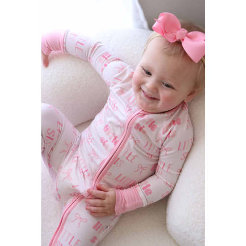 Convertible Zip Romper in Little Sis | Caden Lane
