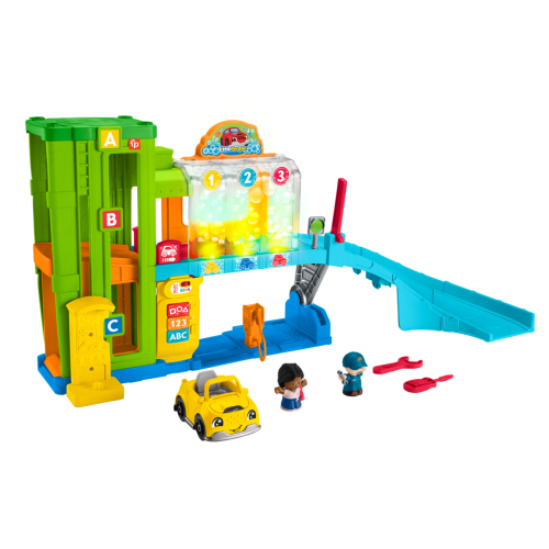 Fisher-Price Little People Light-Up Learning Garage