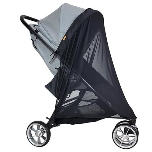 Baby Stroller Sun Shade Cover | Stroller Shade Extender for Sun | Canopy Extender with Full Coverage | Universal Baby Sunshade Accessories for Summer | Bug Net Protection Cover Attachment for Outdoor