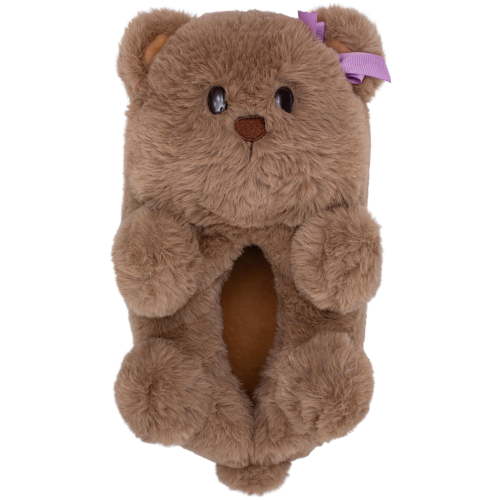 No Boundaries Plush Animal Slippers