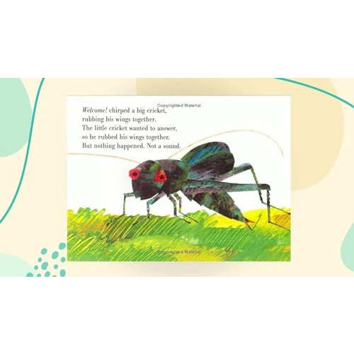 The Very Quiet Cricket Board Book