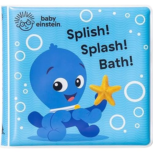Baby Einstein - Splish! Splash! Bath! Bath Book - PI Kids Bath Book – Illustrated, November 5, 2019