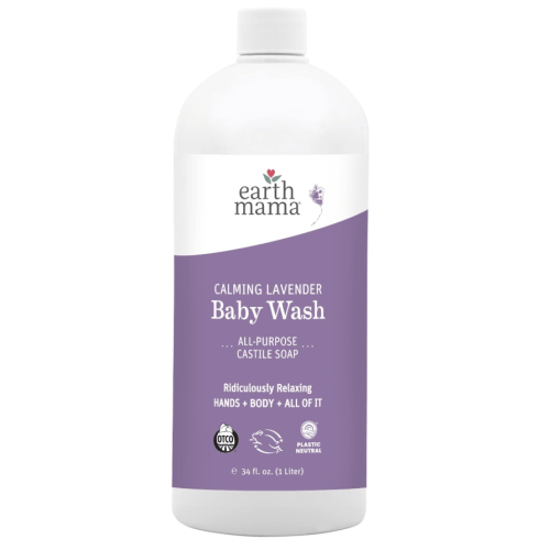 Earth Mama - Calming Lavender Baby Wash Foaming Soap Refill - 34 Fl Oz