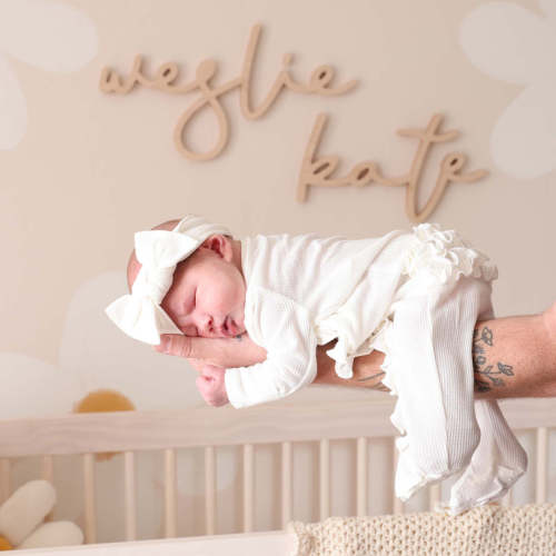 Girl Ruffle Zipper Footies | Best Sellers