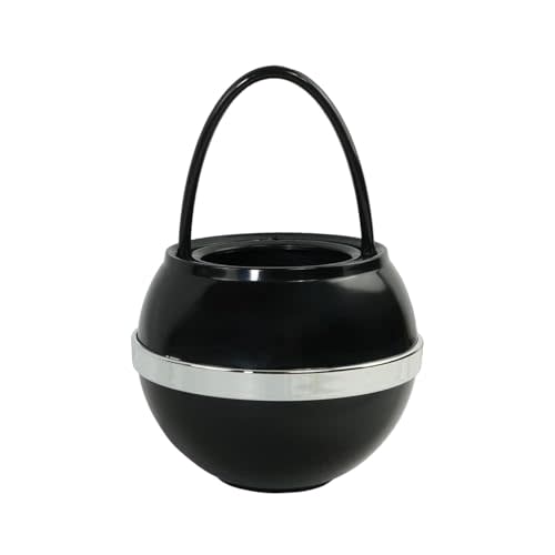 Crystal Quest Bath Ball Water Filter for Bathtub - 3-Stage Filtration, Removes Chlorine, Chloramine & Byproducts, 2,500 Gallons, BPA Free, pH Balanced Water, Fits Most Tubs, Easy Install - Black