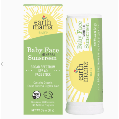 Earth Mama Organics - Baby Mineral Sunscreen Stick SPF40