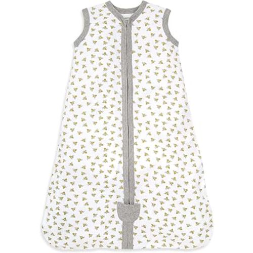 Burt's Bees Baby Infant Wearable Blanket, Organic Cotton Unisex Beekeeper - Light Weight 0.5 TOG or Medium Weight 1.5 TOG