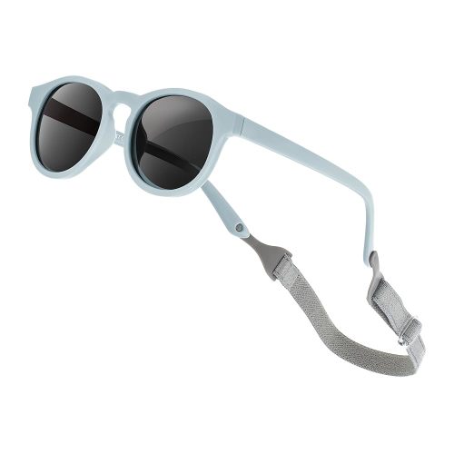 Baby Sunglasses with Strap Polarized Flexible UV400 for Infant Toddler Boys Girls Age 0-24 Months