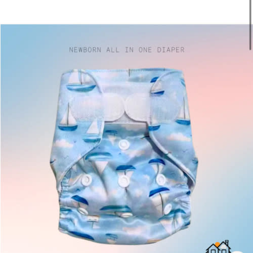 Newborn All-in-One Diaper | Dreamy Voyages