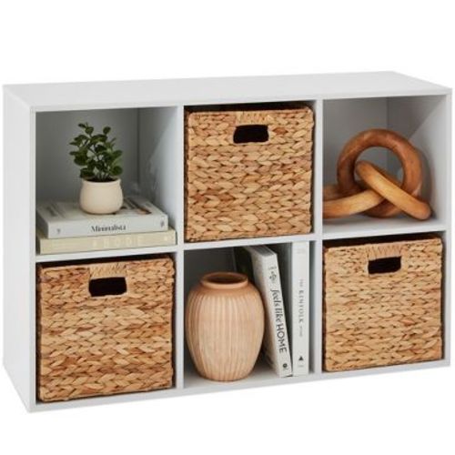 Mydepot 6 Cube Storage Organizer White