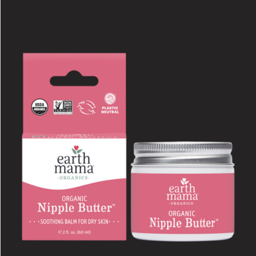 Organic Nipple Butter Breastfeeding Cream | Earth Mama
