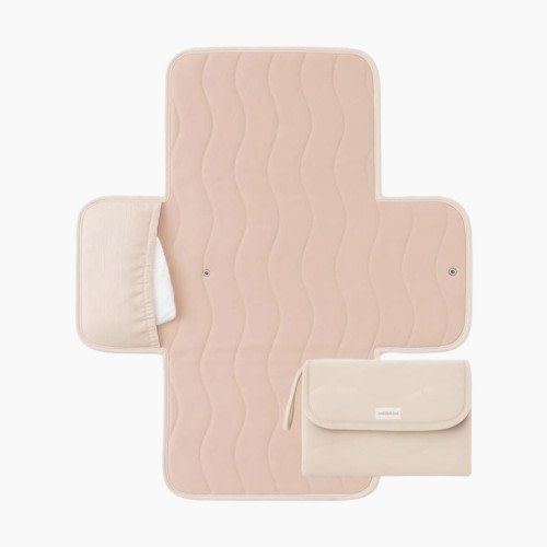 Toddlekind Mini Maven Portable Changing Mat - Blush