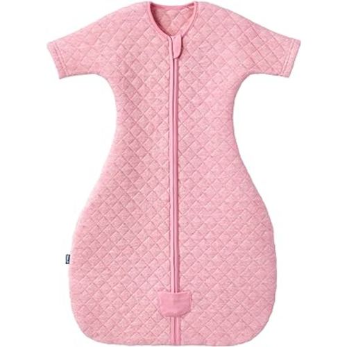HALO Easy Transition Sleepsack Wearable Blanket, TOG 1.5, Heather Pink, Medium
