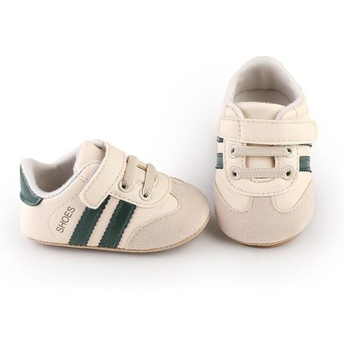 HsdsBebe Baby Boys Girls Pu Leather Hard Bottom Walking Sneakers Toddler Rubber Sole First Walkers Infant Cartoon Slippers Crib Shoes