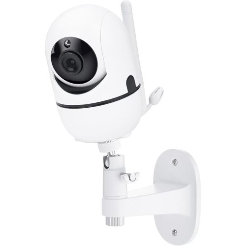Baby Monitor Mount for HelloBaby HB65/HB40/HB6550/HB6560/HB6148/HB66/HB6339/HB6550 Pro, ANMEATE SM935E, 360° Adjustable Baby Camera Wall Mount for Hellobaby Monitor, Two Ways to Install