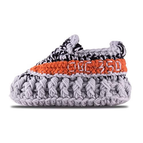 Diaper Book Club Baby Sneakers Crochet Hypebeast Shoes for Toddler Sneakerheads, Soft Booties for Boys & Girls, Designer Kids Fashion, Breathable & Comfortable Children's Kicks