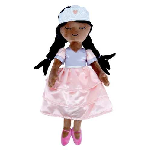 Tiny Dreamers Pink Dress Princess Pillow, 19"