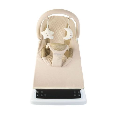 Nuby Deluxe Baby Bouncer - Khaki