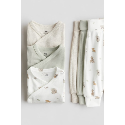 6-piece Bodysuit And Trousers Set