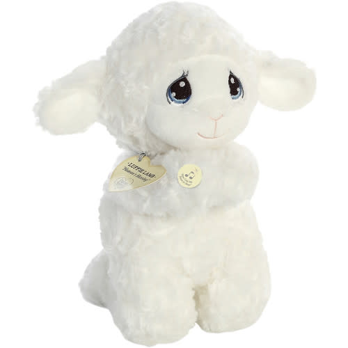 Baby Gifts, “Heaven’s Blessing”, Praying Luffie Lamb Stuffed Animal, 10 inches, #A15779
