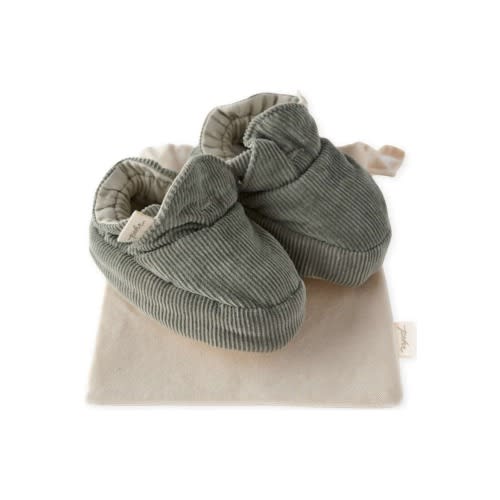 Organic Cotton Corduroy Bootie