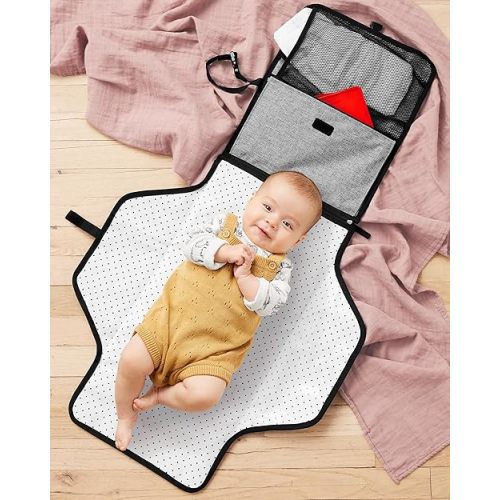 Skip Hop Pronto Changing Pad, Grey Melange, 16 x 3 x7", 0.8 lb