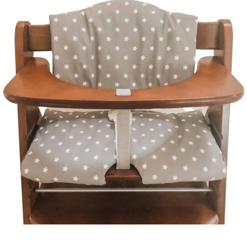 Highchair Cushion for Hauck Alpha Plus Wooden highchair - Easy to fit - Fully Wipe Clean highchair pad
