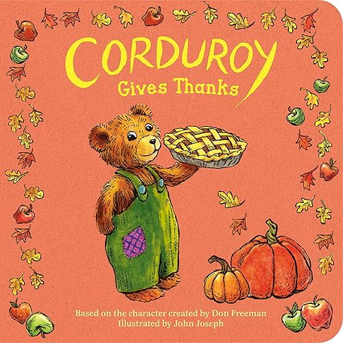 Corduroy Gives Thanks Board book