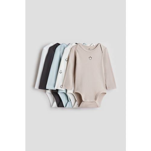 5-PACK LONG-SLEEVED BODYSUITS
