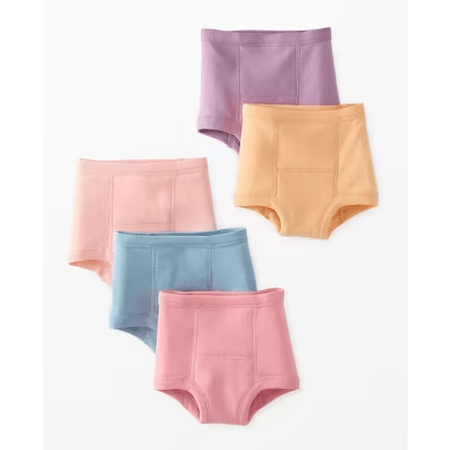Hanna Andersson 5-Pack Organic Cotton Training Underwear