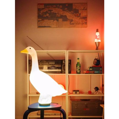 Retro Blow Mold Goose Lamp