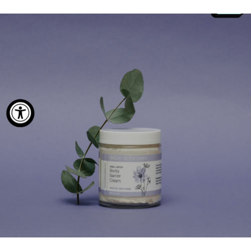 Booty Barrier Cream | Diaper Cream With Zinc Oxide | Bright Body Baby