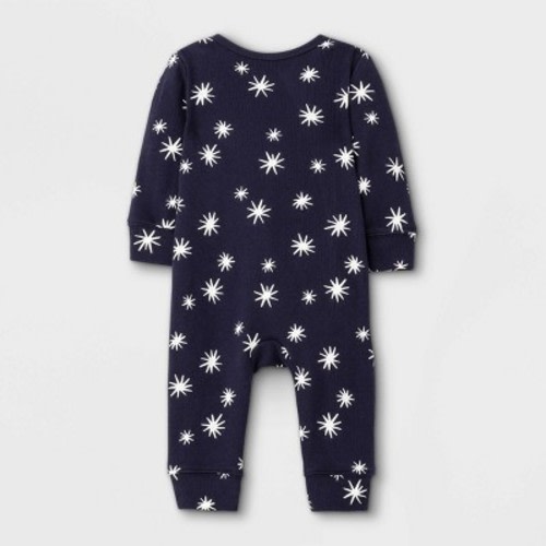 Grayson Mini Baby Rib Romper - Black