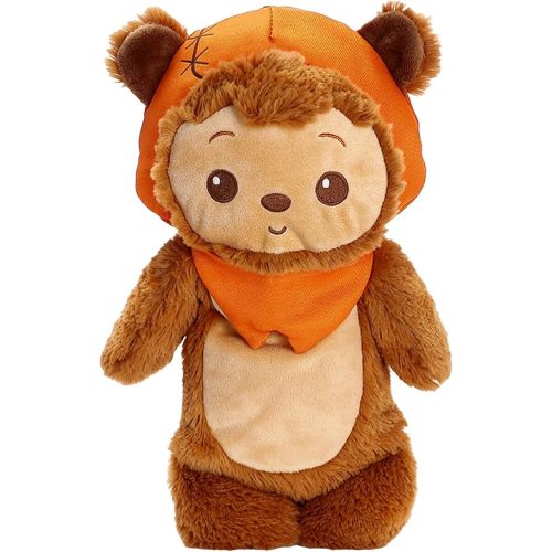 Kids Preferred Star Wars Ewok Plush Cuddle Pal 11 Inch - Baby's First Stuffed Animal Blankie