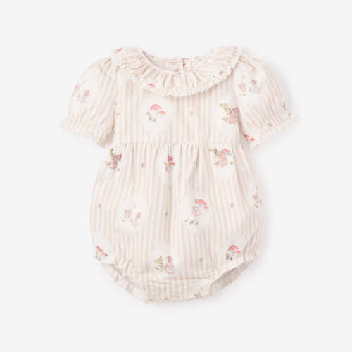 Magical Mouse Cameo Striped Bubble PINK / 3-6M