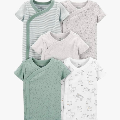 Simple Joys by Carter's unisex-baby 5-pack Side Snap Short-sleeve Bodysuit