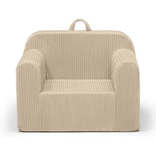 Delta Children Cozee Corduroy Foam Chair, Cream
