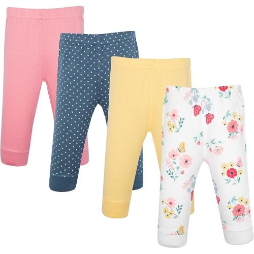 Hudson Baby Unisex Baby Cotton Pants and Leggings