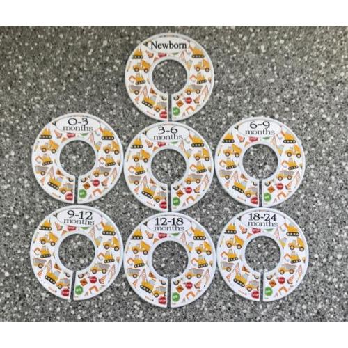 Baby Closet Dividers Clothes Dividers Organizers Baby Shower - Etsy