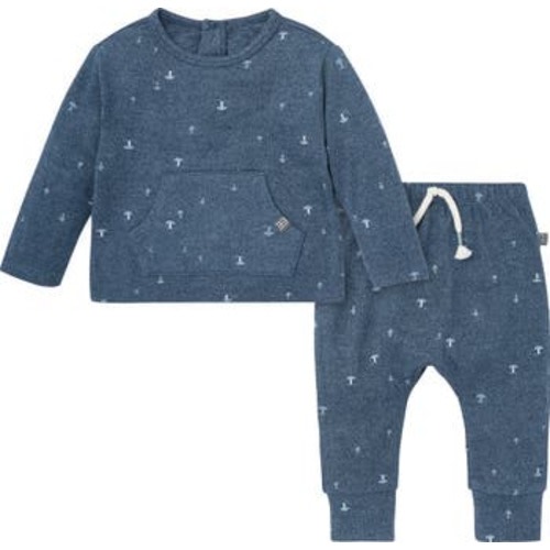 Brushed Hacci Top and Pant Set, 6-9M