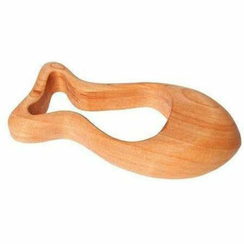 Grimm’s Grasping Toy Fish – Wooden Baby Rattle & Sensory Toy – The Natural Baby Company